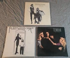1st Press Fleetwood Mac LP Lot - S/T Self 75 / Rumours 77 Textured / Mirage 82