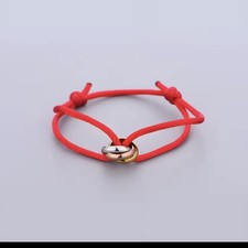 Trinity Edelstahl Armband – Dreifarbiger Kreisanhänger | Einstellbares Band