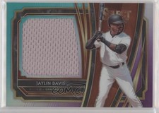 2020 Panini Select Rookie Jumbo Swatches Tri-Color Prizm 76/99 Jaylin Davis 0x1