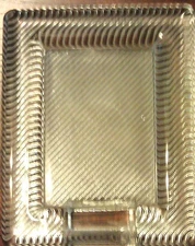 Heavy Glass Family Home Office Decorative Line 2.75"x4" Picture Photo Frame #D14