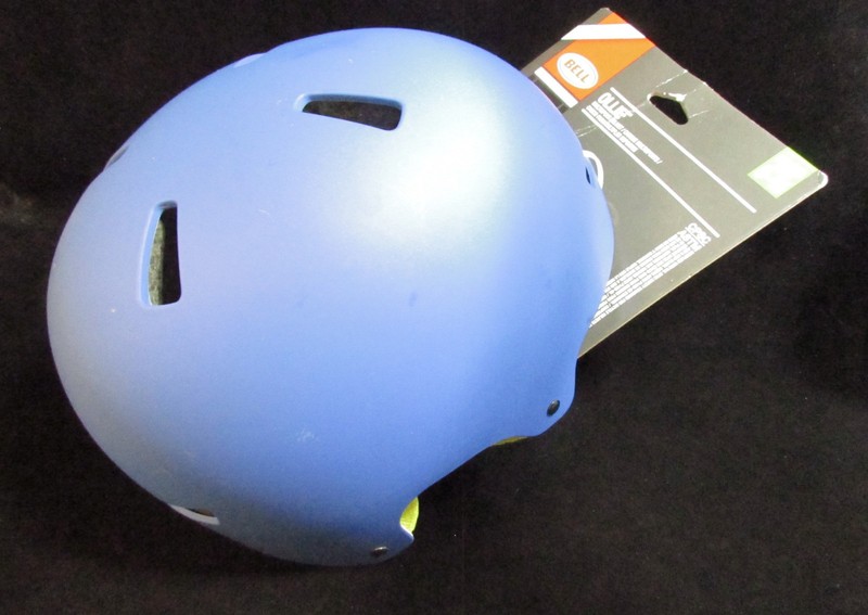 Bell Ollie Bike Skate BLUE HELMET Youth Age 8-14 7096401 54-58 cm 21.25"-22.875"