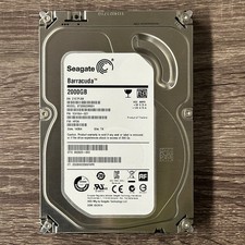Seagate 2TB HDD 3.5" SATA 6 Gb/s 7200RPM  - ST2000DM001