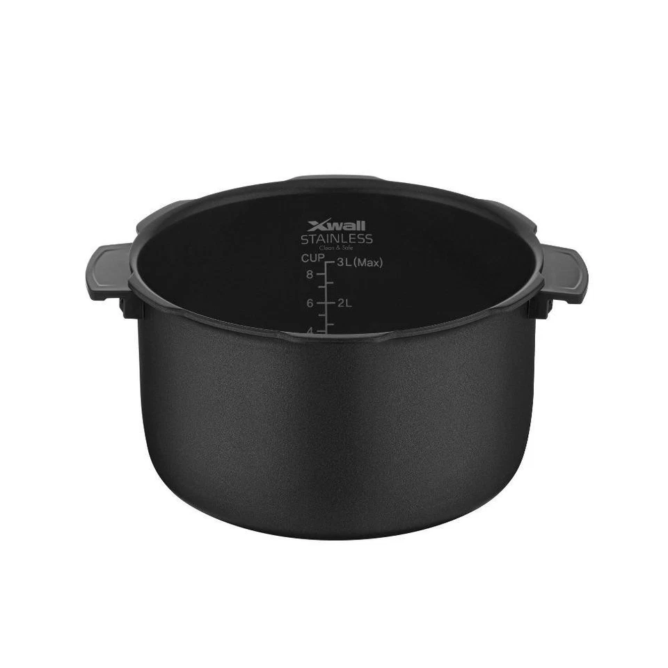 CUCKOO 8 In 1 Multi Pressure 5 Quart Stainless Steel Gold and White Cooker - Image 4 of 4