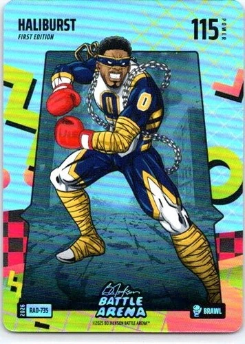 2026 Bo Jackson Battle Arena Haliburst 80\'s Rad Brawl Tyrese Haliburton SP