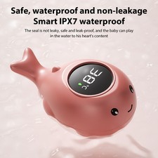 Baby Bath Thermometer LED Floating Toy Bath Tub Baby Safety Water Touch Thermo
