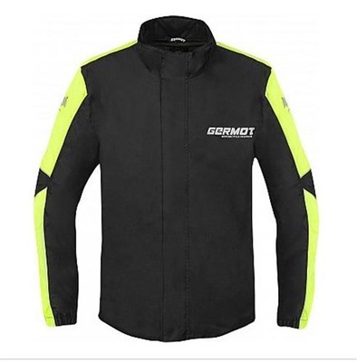 Germot Bergen Regenjacke (Schwarz/Gelb) Gr: XL