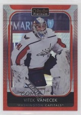 2021-22 O-Pee-Chee Platinum Red Prism 88/199 Vitek Vanecek #73 13ft