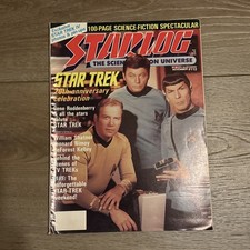 Starlog #112 Star Trek 20th Anniversary Kirk Spock 100 Page Spectacular 1986