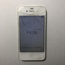 Apple iPhone 4, Model A1332, 8gb, iCloud Unlocked, Broken Power Button