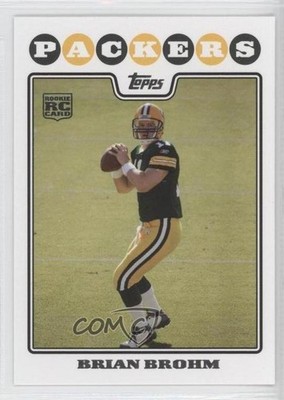 2008 Topps Gold Foil Brian Brohm #332 Rookie RC 9dr