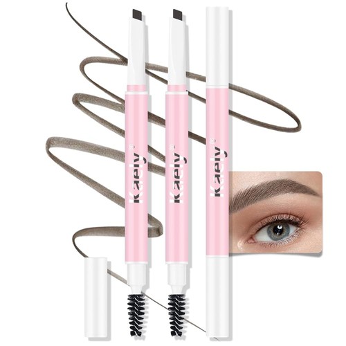 3Pcs Waterproof Eyebrow Pencil, Longwearing Eye Brow Pencils for Women Makeup...