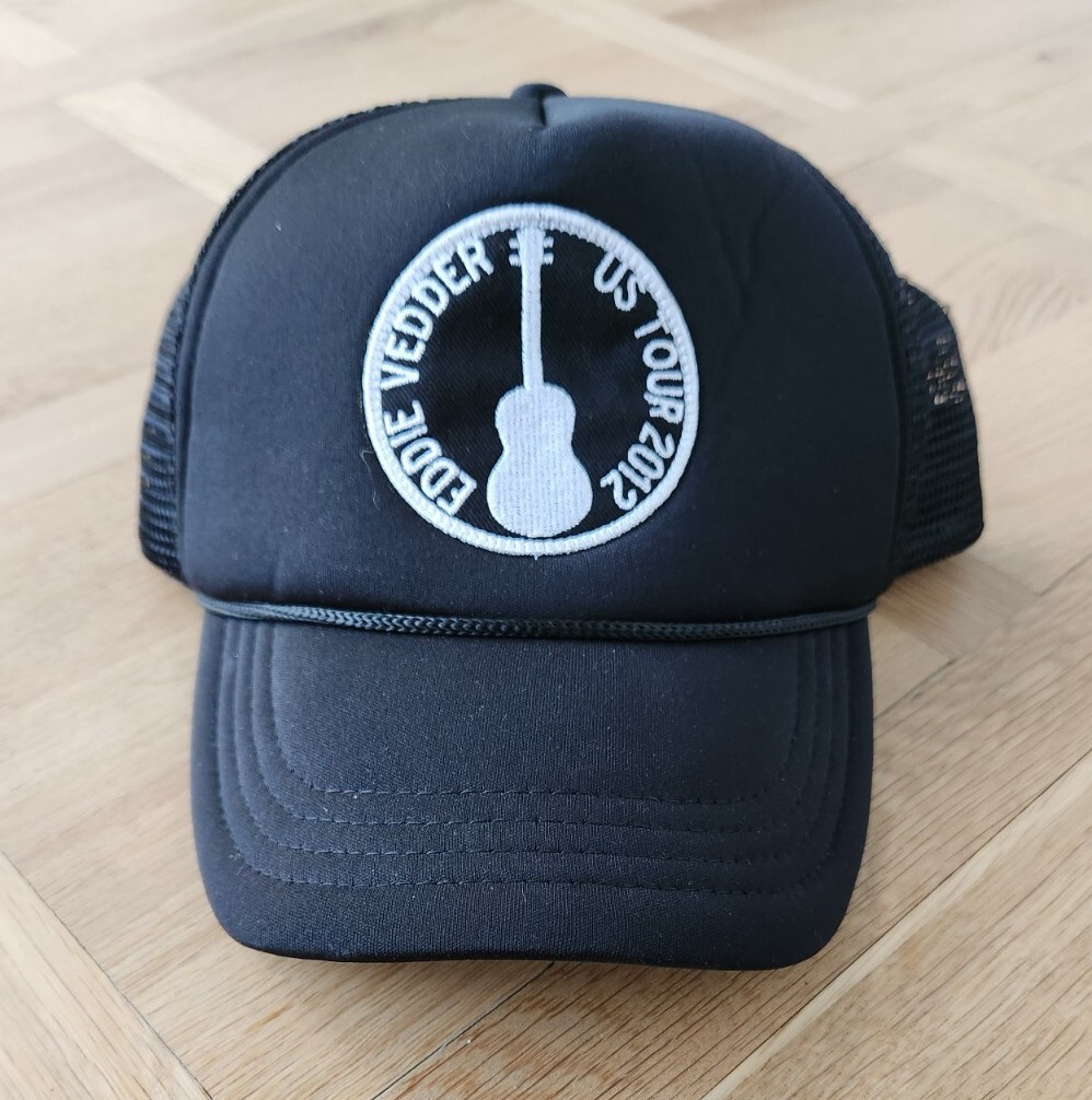 Rare Eddie Vedder US Tour 2012 Trucker Hat Cap Pearl Jam | eBay