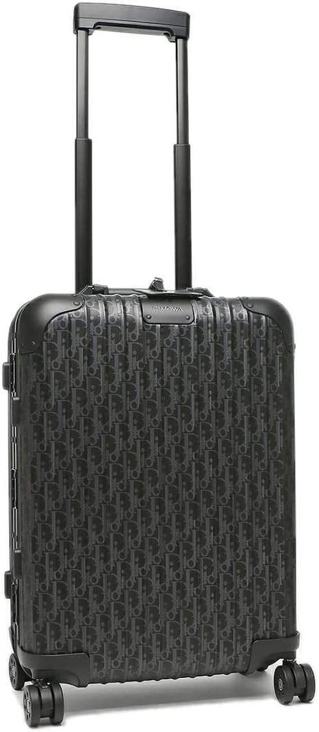 New) DIOR AND RIMOWA Carry-On Luggage -Black Dior Oblique New) DIOR AND RIMOWA Carry-On Luggage -Black Dior Oblique