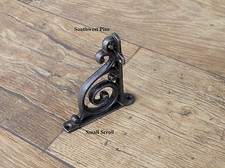  Antique Style Cast Iron Wall-Shelf Brackets Choice Of Design & Size x 1 Bracket