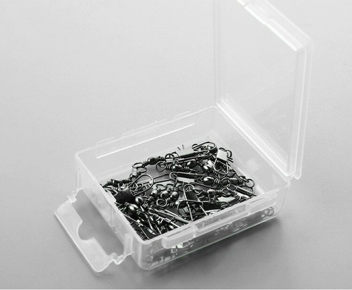 90pcs Fishing Rolling Barrel Swivel with Interlock Snap Tackle Connector 4#-12# - Picture 11 of 17
