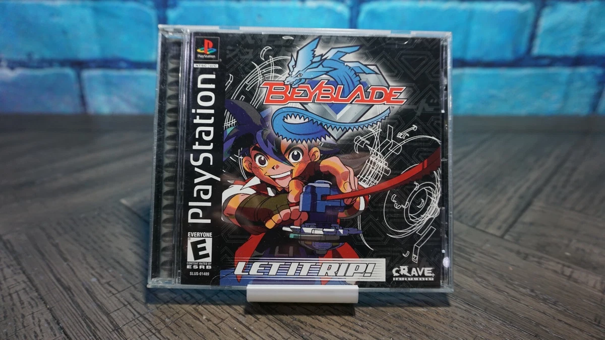 Potentiel auroch Kategori Beyblade Let It Rip! (Sony PlayStation 1 PS1, 2002) Game, Case, and Manual  650008199215 | eBay