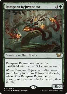 1x RAMPANT VERJÜNGERER - COmmander - MTG - Magic the Gathering