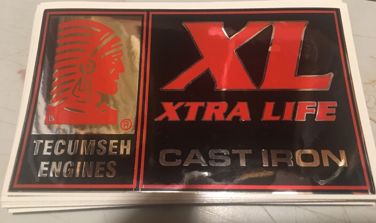 Tecumseh Parts Decal TECUMSEH Vinyl Decal Sticker - Choose From 5 - Foto 9