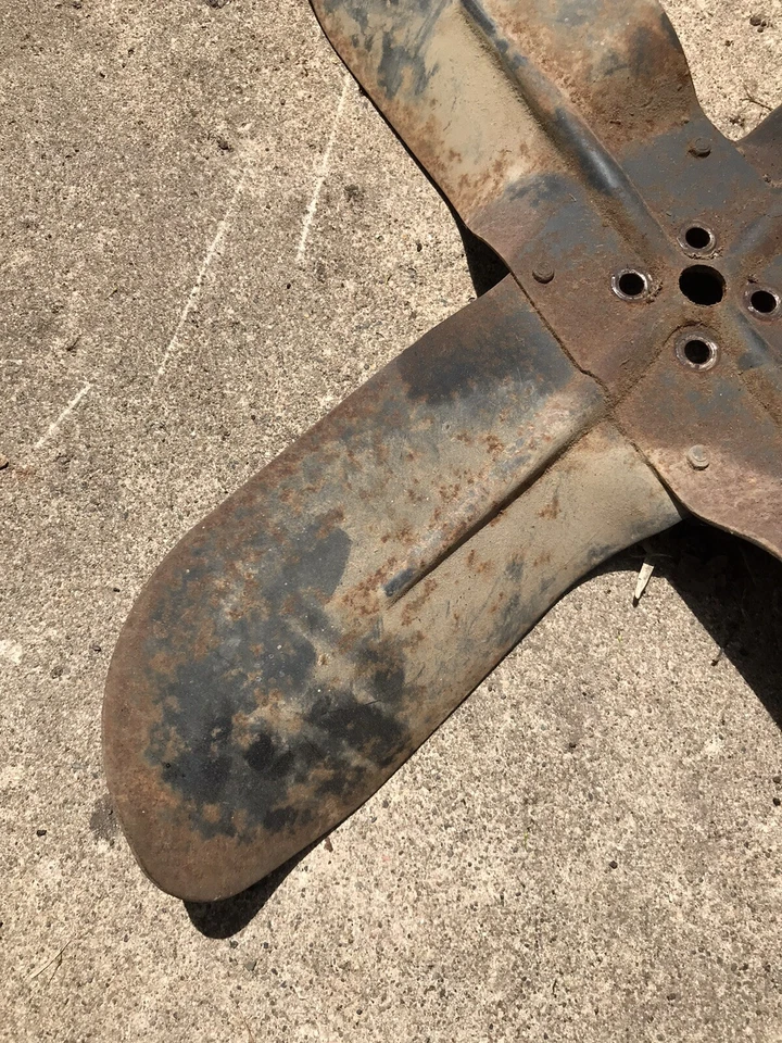 1965-1974 Chevy Impala Chevelle Camaro Cutlass 442 GTO bloco pequeno V8 lâmina de ventilador - Imagem 2 de 4