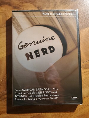 Genuine Nerd DVD 2006 Toby Radloff Harvey Pekar American Splendor