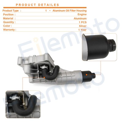 V-PRO Engine Oil Filter SOE5514 - Made In Korea, Fits Mercedes Benz C230 C250 SLK250