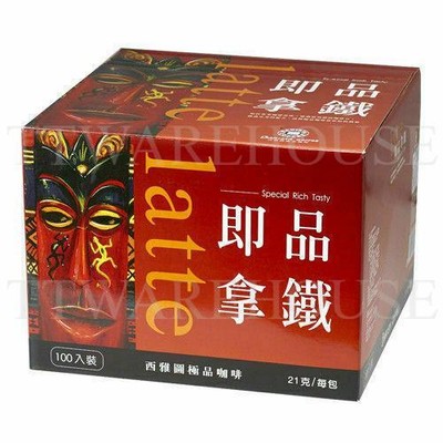 NEW BARISTA COFFEE RICH Latte 3-IN-1 INSTANT COFFEE ( 21g X 100 pack ) / Box