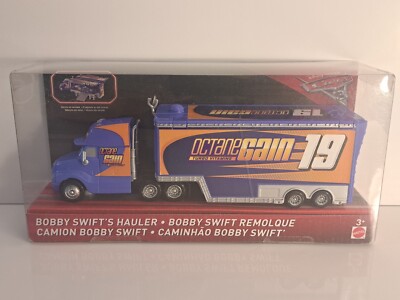 Brand New Disney Pixar Cars 2016 Bobby Swifts Hauler Octane Gain
