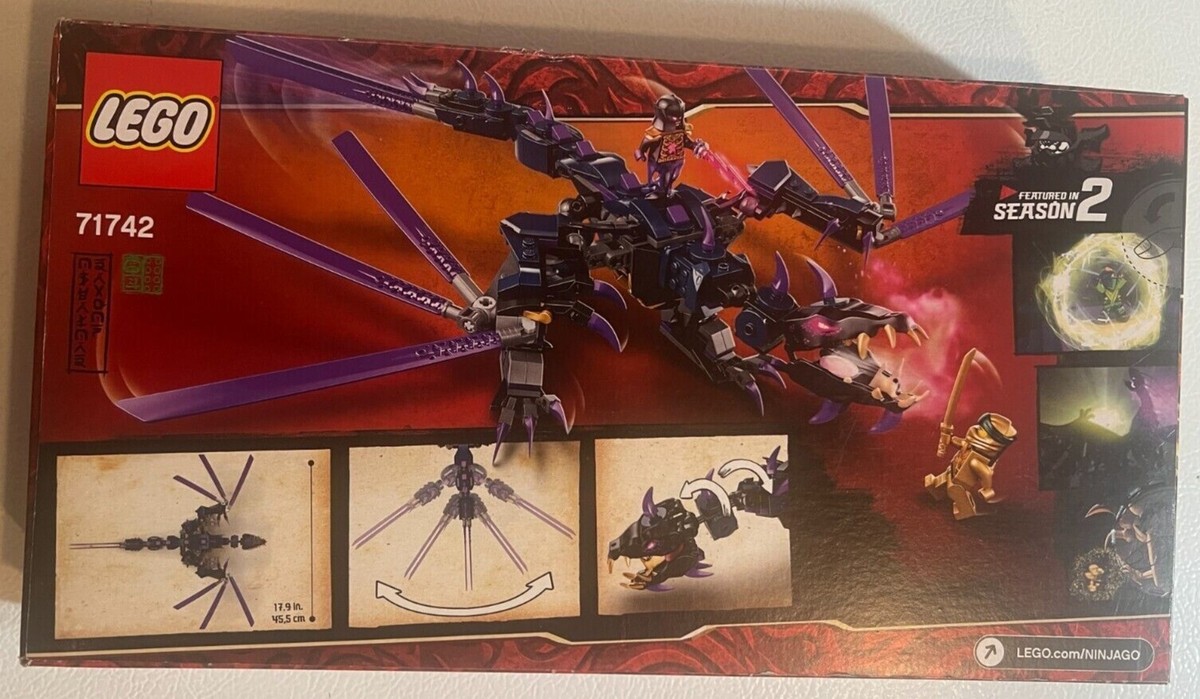 LEGO Ninjago Legacy Overlord Dragon, 71742, Golden Lloyd Rare, NIB