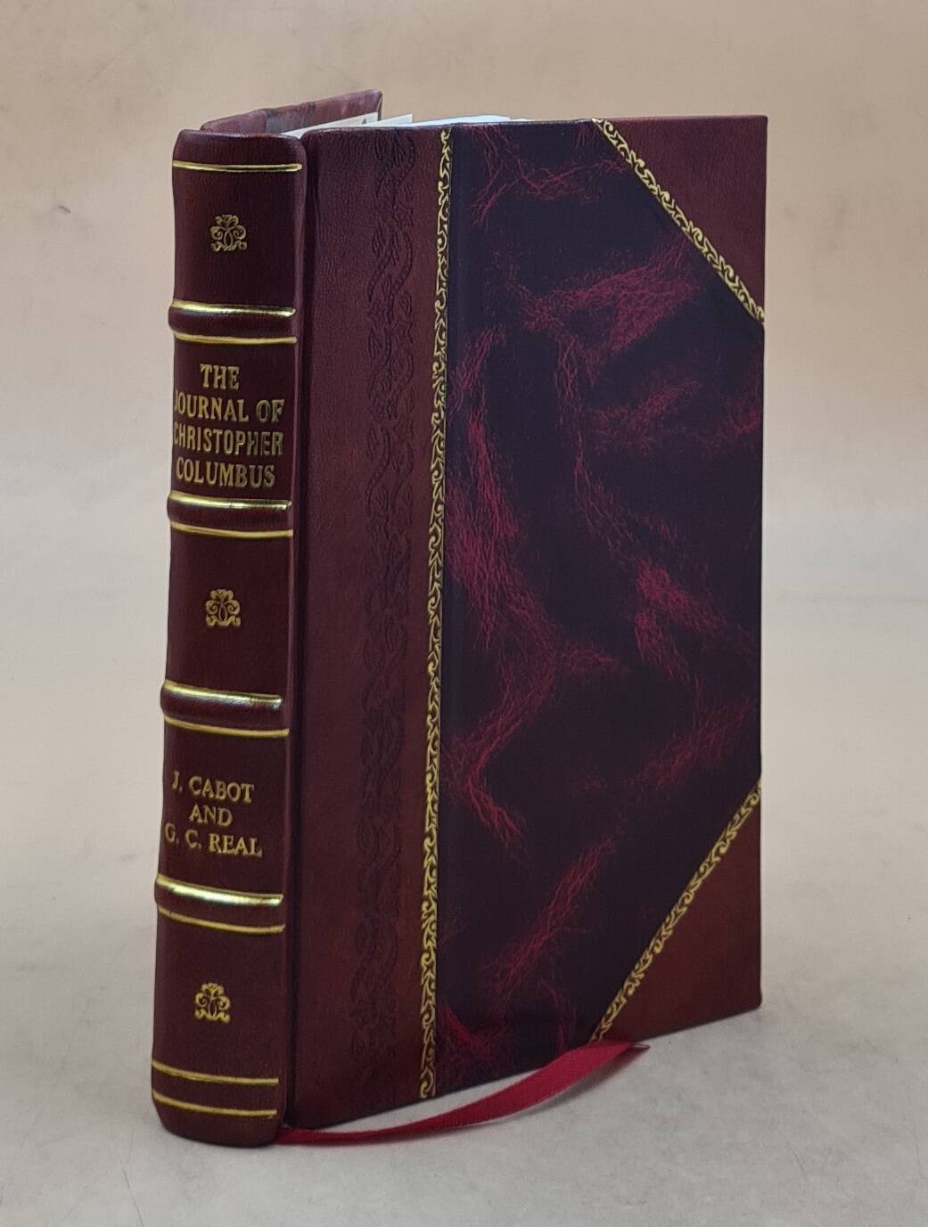 Christopher Columbus First Voyage Journal Leather Bound Edition 1492