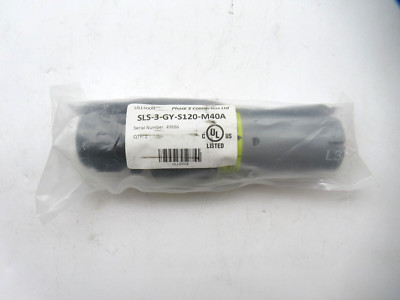 PowerSafe Phase 3 Connectors SLS-3-GY-S120-M40A 500A L3 Grey Source Connector