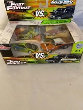 2003 RACING CHAMPIONS FAST AND FURIOUS 1995 MITSUBISHI VS. 1971 PLYMOUTH 1:64