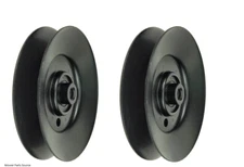(2) Cub Cadet Mower Drive Pulley - 2135 2155 2166 2185 - GT2550 GT2544 GT2554
