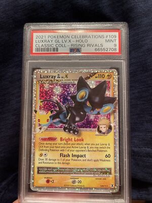 Luxray GL LV.X 109/111 Celebrations: Classic Collection Holo for