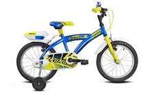 BICI LEGNANO L670 JUNIOR SPYDER 16" BLU BAMBINO ROTELLE ACCIAIO MOUNTAIN BIKE