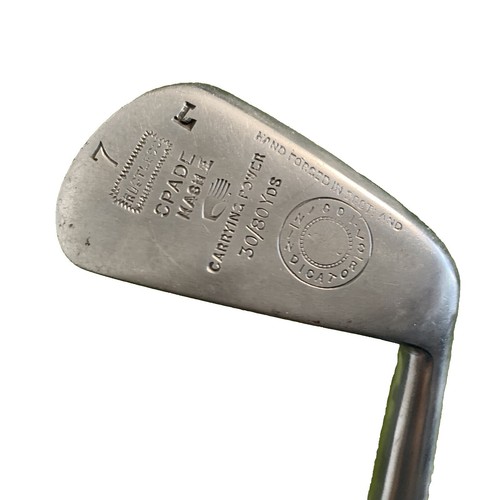Fer De Golf Vintage George Nicoll – Hickory Shaft – Made In Scotland – Droitier – Occasion