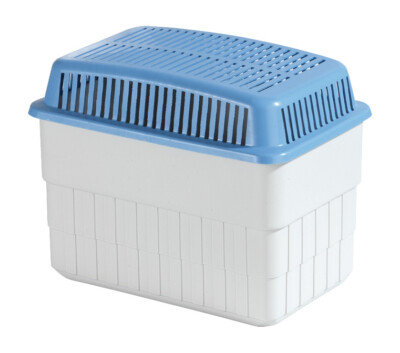 WENKO Feuchtigkeits Killer Raum Luft Entfeuchter 1 kg Bad Keller WC Auto Grau