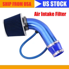 3'' Car Cold Air Intake Filter Induction Pipe Power High Flow Hose System Kit