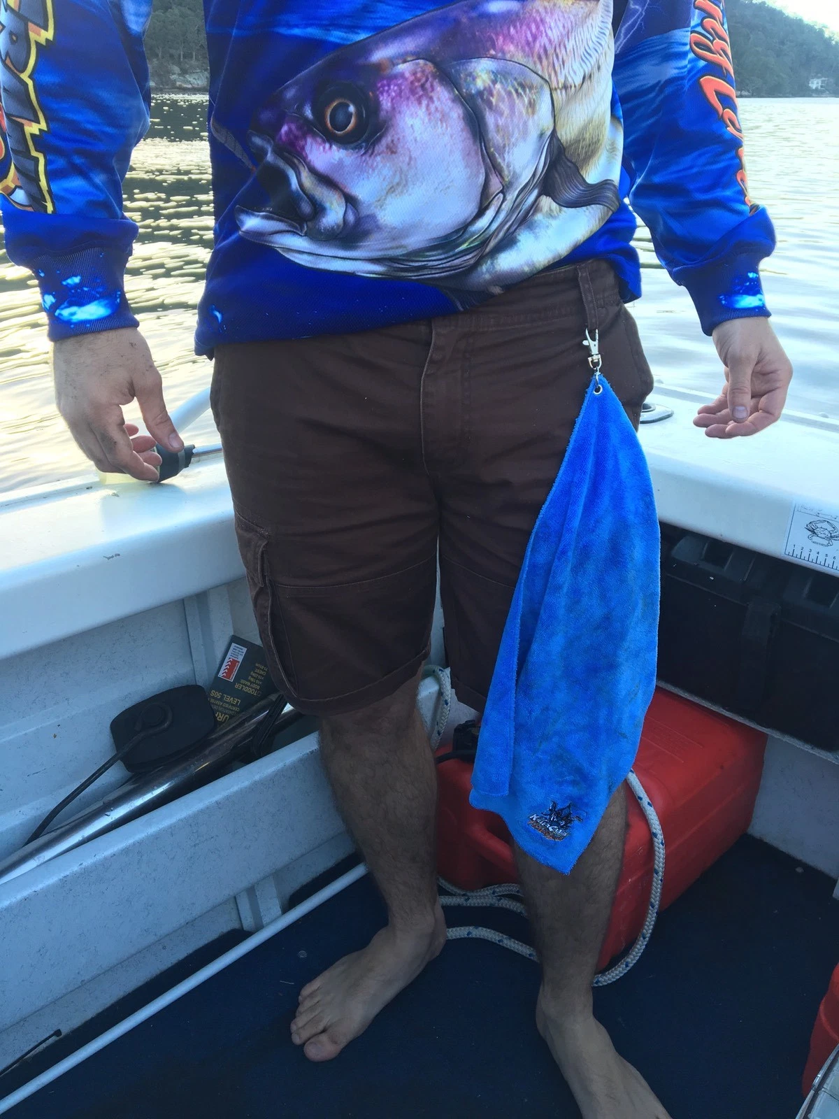 Mens Killer Crank Brown Cargo Fishing Shorts + Free Clip On Cleaning Towel
Opens in a new window or