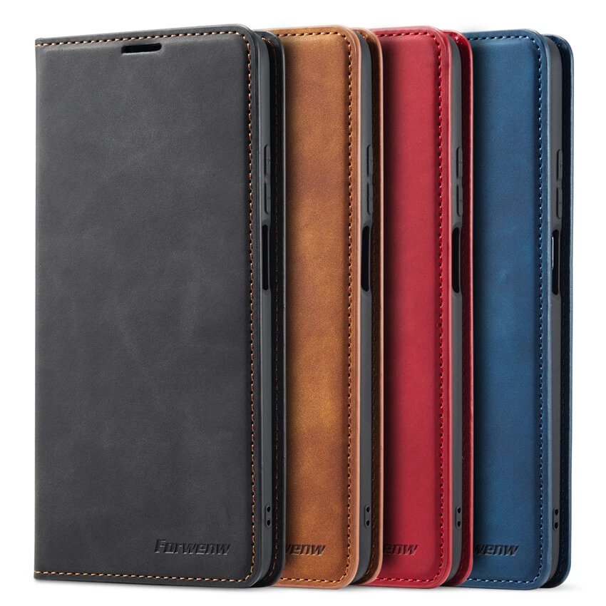 Magnetic Wallet Case Leather Flip Cover for Xiaomi Mi 10T/11 Lite/12T/13T Pro - Image 2 of 4