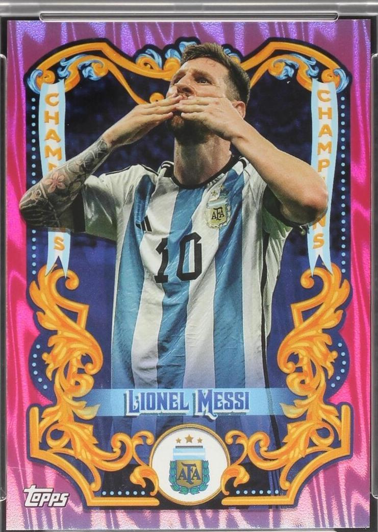 2023 Topps Argentina Fileteado - Lionel Messi #CH-9 for sale | eBay