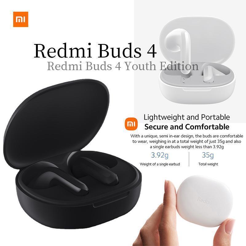 Xiaomi Redmi Buds 4 Active Noise Cancelling Bluetooth Earbuds Earphones  Headsets