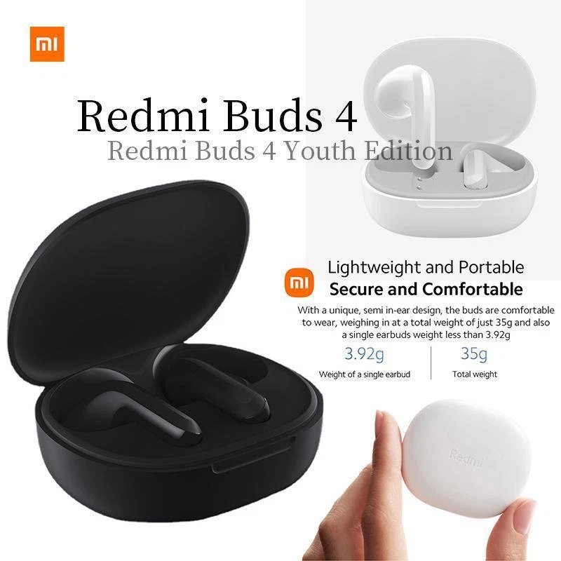 Xiaomi Redmi Buds 4 Lite TWS Earphone Bluetooth 5.3 Youth Edition