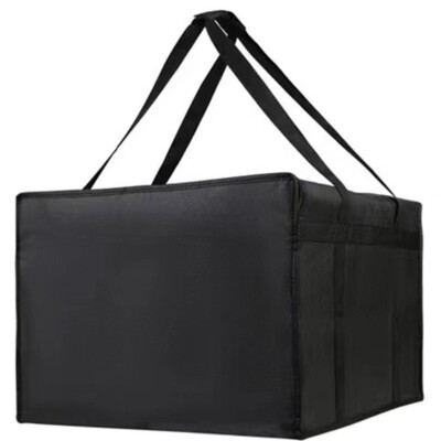Ensure Customer Satisfaction with Insulated Delivery Bag Black And Red