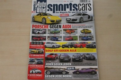 10) Auto Bild Sportscars 04/2013 - Tips für Mercedes SL  - Tips für Maserati Spy