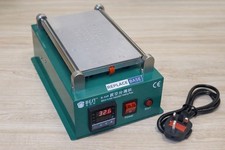 BST-856A LCD Screen Separator Heating Plate Vacuum Phone Repair Tool UK Plug