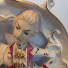 3D Courting Victorian Couple Porcelain Wall Hanging or Table Top Plaque — photo 7