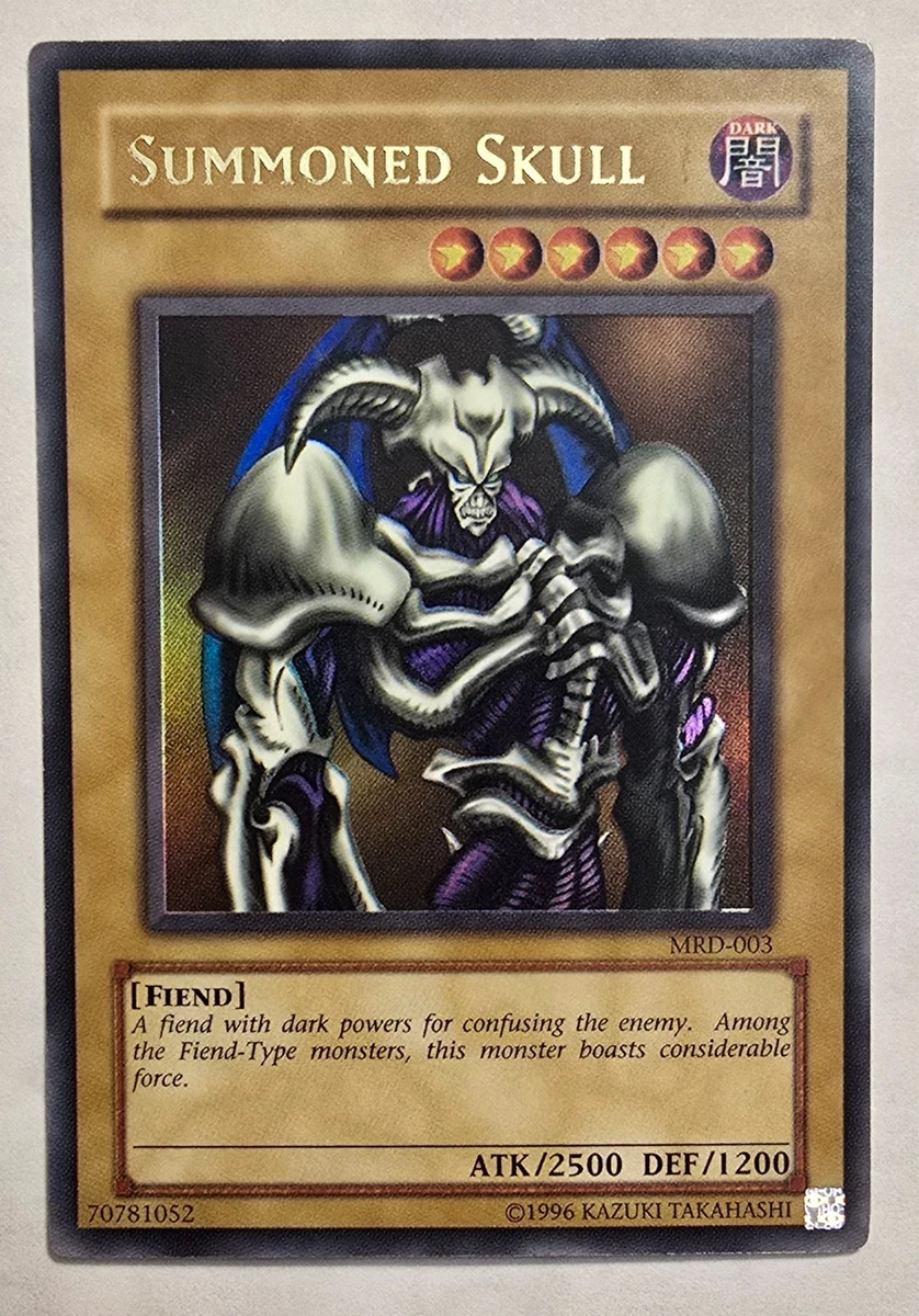 ERROR Summoned Skull MRD-003 旧アジア Summoned Skull MRD-003 Metal Raiders for sale | eBay