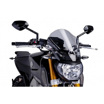 CUPOLINO NAKED N.G. TOURING PUIG FÜR YAMAHA MT-09 850 2013 > 2016 KLARRAUCH