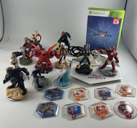 Microsoft Xbox 360 Bundle 20GB Console Controllers Disney Infinity TESTED