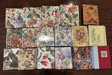 Vintage Floral Photo Album - Holds 100 4x6 Photos - Pocket Insert